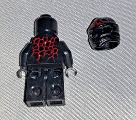 LEGO Ninjago Set 9572 NRG Cole in Great Condition - no cards