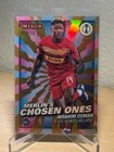 2024 Merlin Merlinâs Chosen Ones Ibrahim Osman /50 Gold Parallel RC Rookie Card