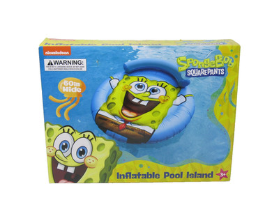 Nickelodeon SpongeBob Square Pants Inflatable Pool Island 2024 Viacom