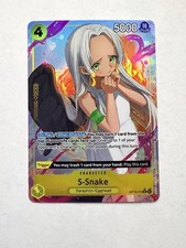 S-Snake OP13-114 Alt Art One Piece TCG Carrying on His Will English