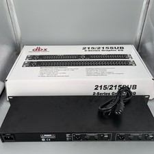 215 DBX Dual Channel 15-Band Graphic Equalize...