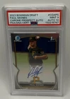 2023 Bowman Draft - Chrome Prospect Autographs Paul Skenes #CDA-PS (AU, RC)