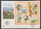 AtoZ. France European Capitals 2002 FDC S/S Luxembourg Palace Bridge