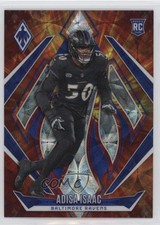 2024 Panini Phoenix Rookies FireBurst 46/350 Adisa Isaac #152 10y3