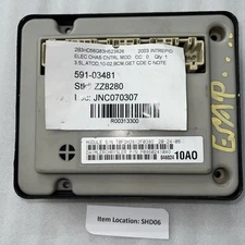 2003 DODGE INTREPID BODY CONTROL MODULE P04602410AO / T0FQH28I2F0380