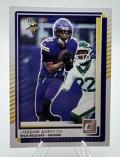 2025 Panini Donruss Jordan Addison #43 Minnesota Vikings 🏈
