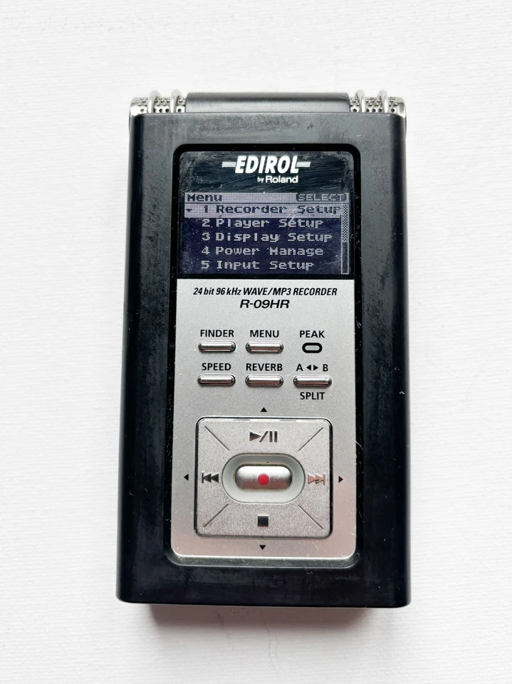 Edirol R-09HR High-Resolution WAVE MP3 Recorder by Roland & Accessories - Image 3 of 4