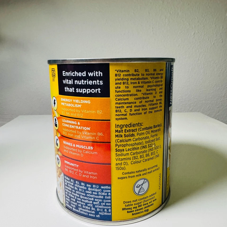 Nestomalt Leche Té en Polvo Mejor Comida Bebida 400g (OBTÉN ENERGÍA Y ACÉRCATE) Foto 3 de 4