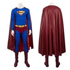 Superman Returns Clark Kent Superman Cosplay Costume Outfit Adult Costume Set