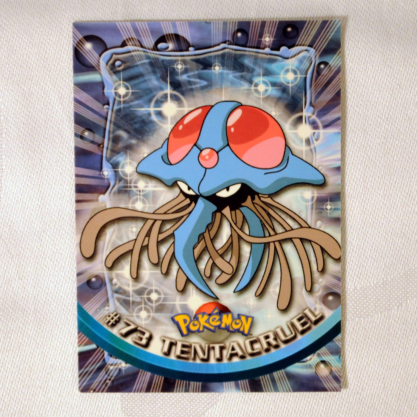 73 Tentacruel 1999 Topps Pokemon TV Animation Series 1 NM