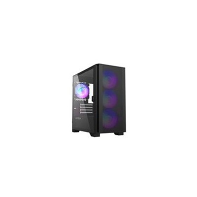 Montech - AIR 100 ARGB(B) - Montech AIR 100 ARGB MICRO-ATX Tower with Four ARGB