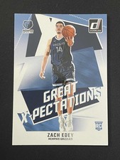 Zach Edey 2024-25 Panini Donruss Great X-Pectations RC #13