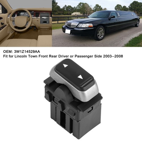 Car Single Button Power Window Switch Front/Rear 3W1Z14529AA Fits For - Picture 12 of 15
