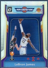 LeBRON JAMES 2020-21 Panini Donruss Optic Silver Prizm Air Defense