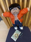 Cabbage Patch Kids Doll Vintage Dark, Brown Shag Hair