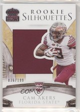 2020 Chronicles Draft Picks Crown Royale Collegiate Silhouettes Cam Akers qf8