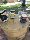 Antique Vintage Group Lot Of Miniature Toby Mugs Marked Japan and unmarked — photo 5