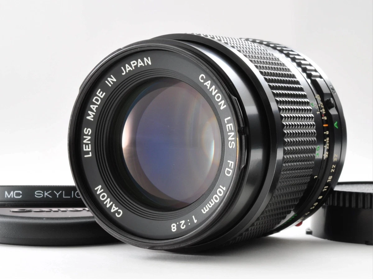 希少】Canon new FD 100mm F2 Lens 【公式通販】