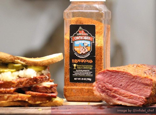 Chupacabra Ribnoxious Rub 25 Ounce Bottle - BBQ & Grilling Seasoning - Picture 4 of 8