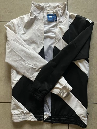 adidas EQT Originals Colorblock Windbreaker Full Zip Stand-Up Collar S image 2