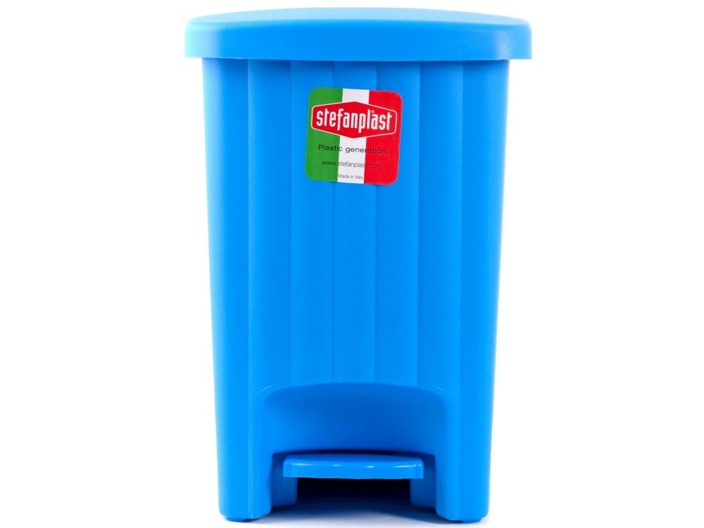 Pedal Bin Margherita 20 Liters Turquoise Blue Stefanplast