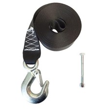 1pc Rod Saver Winch Strap Replacement - 20'