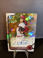2022 Bowman Chrome-Christian Roa CPA-CRA-Atomic Auto #91/100