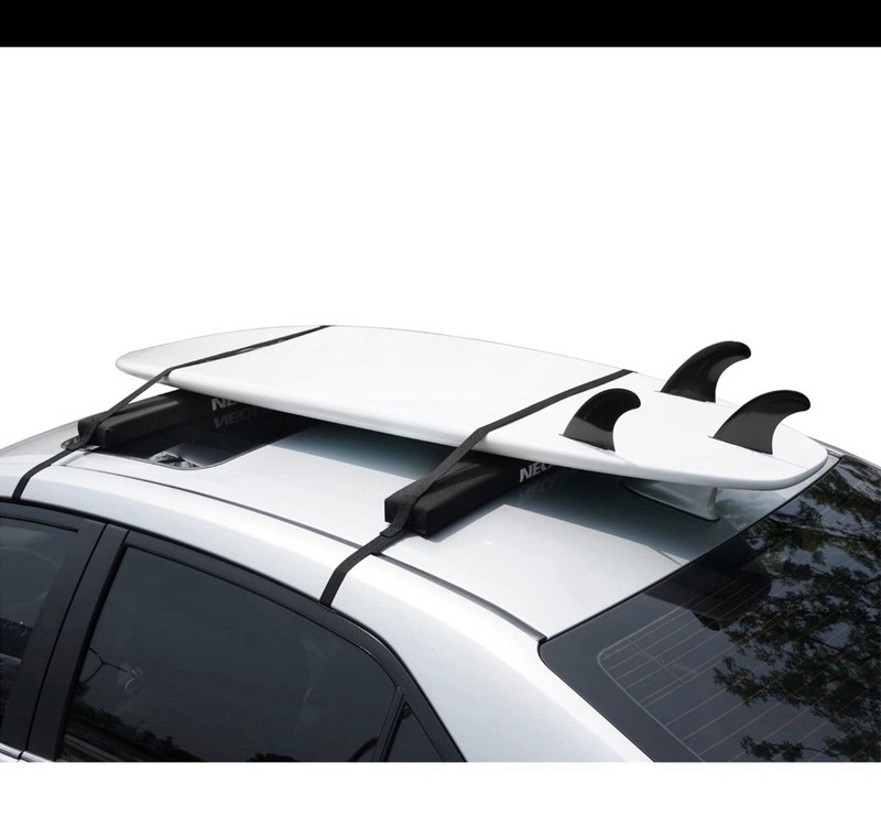 Universal Soft Roof Rack Pads Sport Board Kayak Surfboard SUP Carrier 