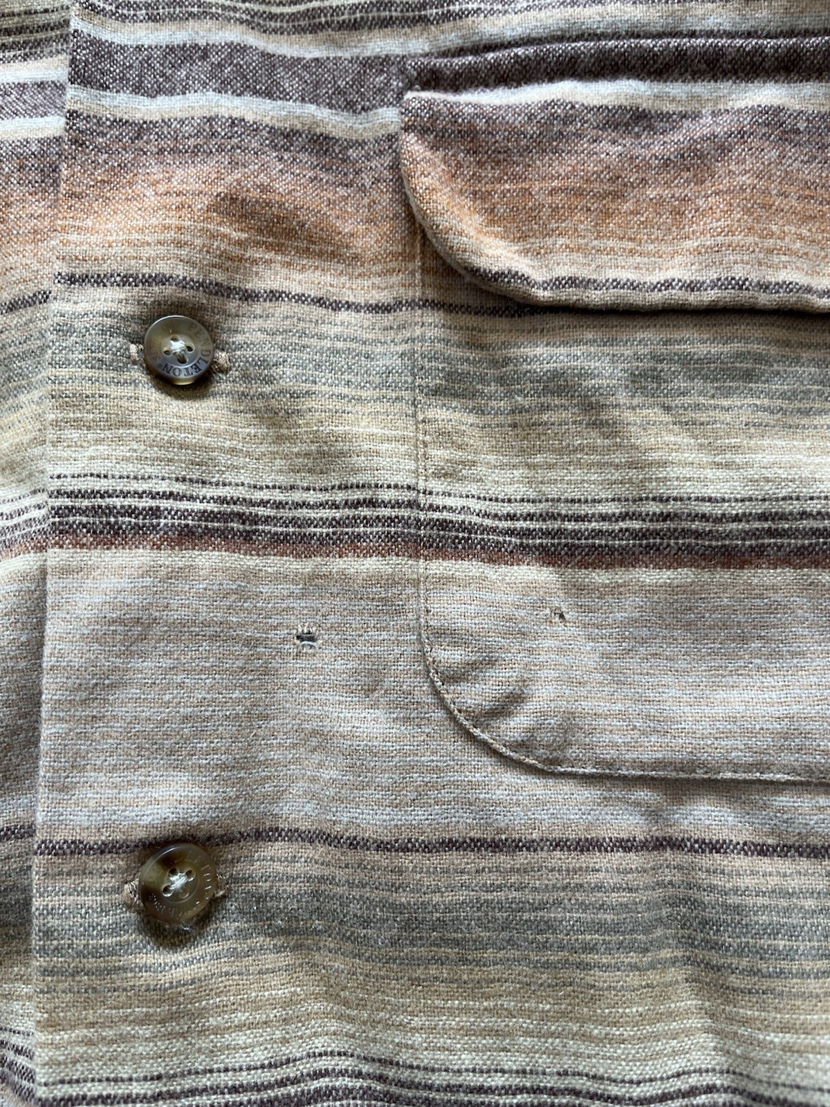 Pendleton The Original Board Shirt Loop Collar Vi… - image 3