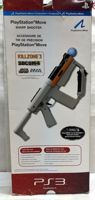 Sony PlayStation 3 PS3 Move Sharp Shooter Video Game Rifle New UNUSED IN Box