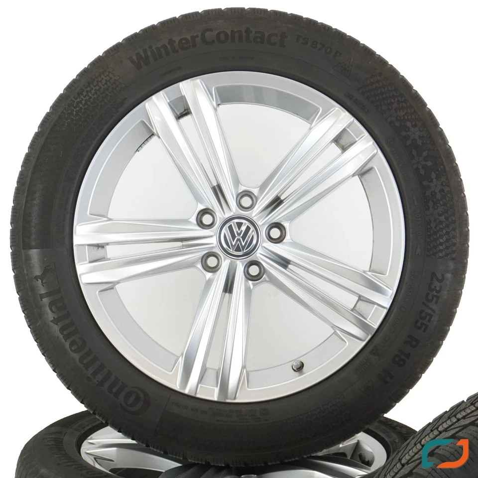 Original VW Tiguan 2 AD1 Winterräder Winterreifen Sebring RDKS 235/55 R18 104H - Bild 2 von 4