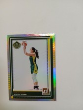 2025 Donruss WNBA Holo #81 Nika Muhl - Seattle Storm