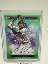 Jared Triolo 2024 Topps Inception EMERGING STARS AUTO 123/125