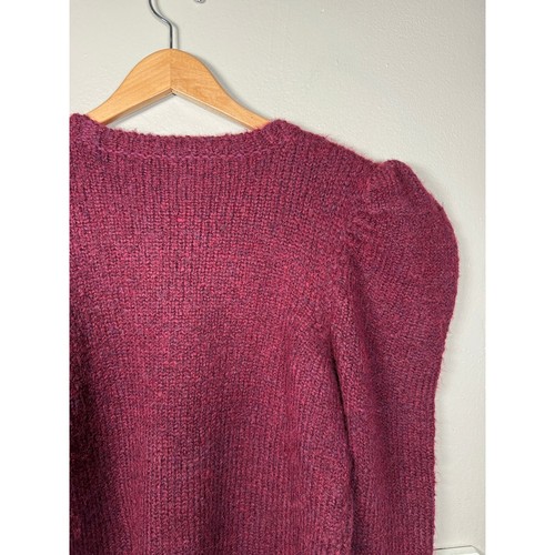Derek Lam IO Crosby Locken Puff-Sleeve Sweater $350 size L - Picture 5 of 12