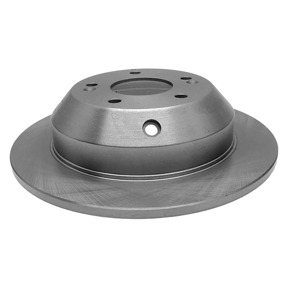For Hyundai Santa Fe XL 13-19 ACDelco 18A2944AC Silver Solid Rear Brake Rotor Foto 2 de 4