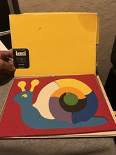 Lauri Crepe Rubber 13 Pieces Puzzle  Snail #2161