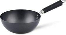Image of Ken Hom Carbon Steel Mini Wok, 20cm, Excellence, Induction Hobs Suitable/Metal