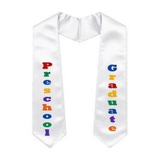 Kids Graduation Stole 50 Inch Kindergarten Preschool Sash Boys Girls Soft