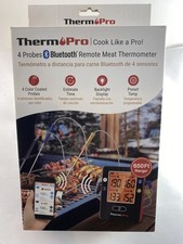ThermoPro TP25 Wireless Bluetooth Meat Thermometer With 4 temperature Probes