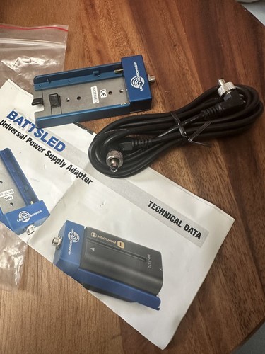 Lectrosonics BATTSLED Universal Power Supply Adapter with Adaptor Used - Picture 4 of 4