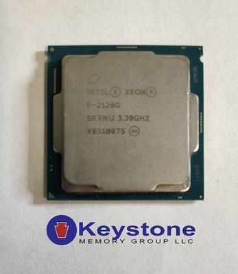 Intel Xeon E-2126G SR3WU 3.3GHz 6CORE 6 Threads 12MB LGA1151 *km