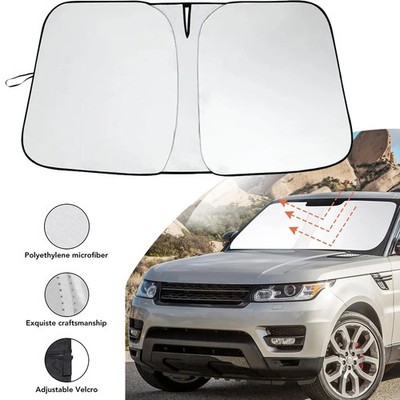For Hyundai Kona 2024 2025 Foldable Car Windshield Sunshade Cover Visor UV Block
