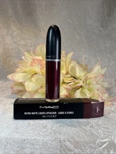 Mac Retro Matte Liquid Lipcolour - 128 Crowned - .17oz Full Size NIB Free Ship