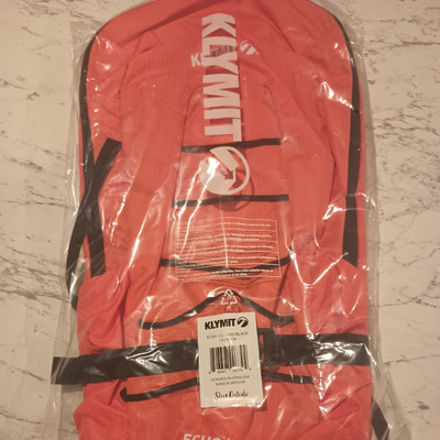 Klymit Echo 12L Hydration Pack (Orange/Black) - Brand New With Tags -