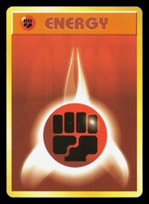 Fighting Energy Base Set LP Japanese Pokemon Card TCG