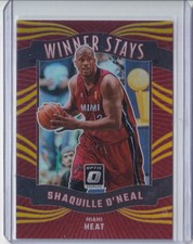 2023-24 Donruss Optic Shaquille O’Neal Winner Stays Gold Refractor 6/10 HOF