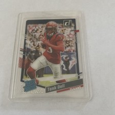 2023 Panini Donruss Clearly Tank Dell #85 Rated Rookie Houston Texans RC Acetone