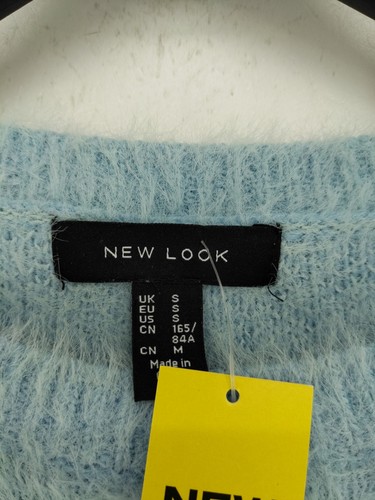 Top para mujer New Look S azul poliéster con otros, viscosa básica - Imagen 2 de 6