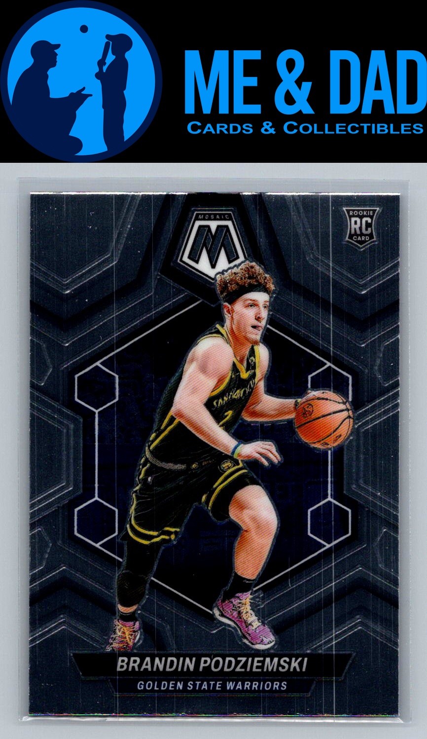 2023-24 Panini Mosaic #245 Brandin Podziemski