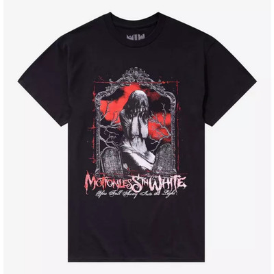 Motionless In White Crying Woman Graveyard T-Shirt